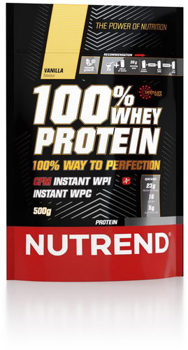 Nutrend 100% Whey Protein, 500g, Vanilla - Protein - Main image