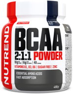 Nutrend BCAA Mega Strong Drink (2:1:1), 400 g, čierne ríbezle - Aminokyseliny