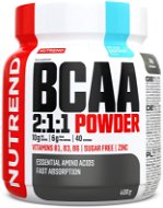 Nutrend BCAA Mega Strong Drink (2:1:1), 400 g, modrá malina - Aminokyseliny