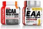 Nutrend BCAA Mega Strong Powder (2: 1: 1) 400 g, orange + Nutrend EAA Mega Strong Powder 300 g, rati - Food Supplement Set
