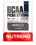 Nutrend BCAA Mega Strong Drink (2:1:1), 10g, Blackcurrant - Amino Acids