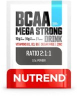 Nutrend BCAA Mega Strong Drink (2:1:1), 10 g, modrá malina - Aminokyseliny