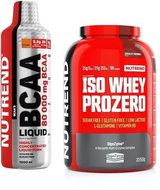 Nutrend ISO Whey Prozero, 2250 g, Chocolate Brownies + BCAA Liquid, 1000ml - Kit