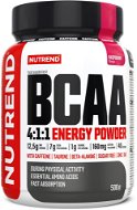 Nutrend BCAA Energy Mega Strong Powder 500 g, malina - Aminokyseliny