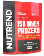 Nutrend ISO WHEY PROZERO, 500 g, süteménykrém - Protein