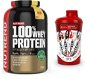 Nutrend 100% Whey Protein 2250 g, vanilka + MULTIPACK Protein bar + šejker, 4× 55 g + 600 ml - Sada