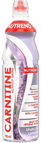 Nutrend Carnitine Activity Drink with Caffeine, 750ml, Lavender, Lightly Sparkling - Fat burner - Main image