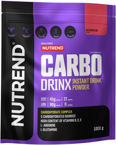 Nutrend Carbodrinx 1000 g, watermelon - Gainer - Main image
