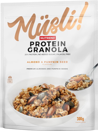 Nutrend Protein Granola, 300 g, almonds + pumpkin seeds - Granola - Main image