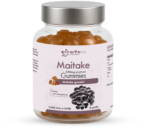Nutricius Maitake 500mg 60 Gummies - Dietary Supplement - Main image