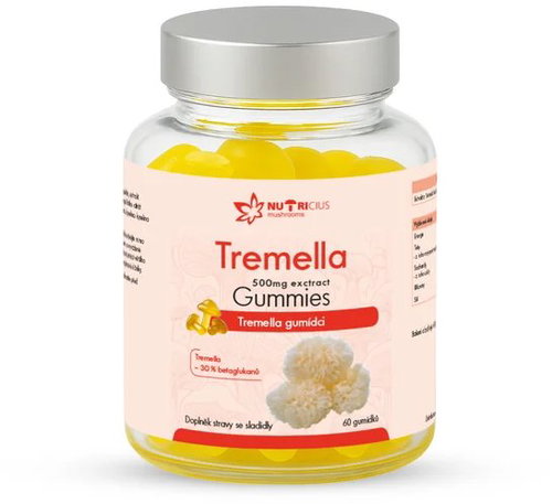 Nutricius Tremella 500 mg 60 Gummies - Dietary Supplement - Main image