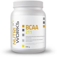 NutriWorks BCAA 2:1:1 500 g pomaranč - Aminokyseliny