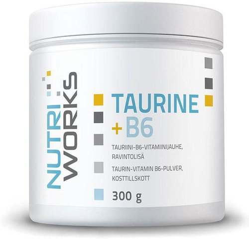 NutriWorks Taurine + B6 300g - Stimulant - Main image