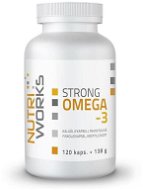 NutriWorks Omega 3 Strong 120 kapslí - Omega 3