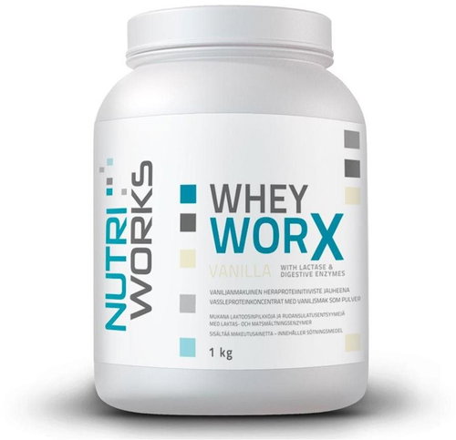 NutriWorks Whey Worx 1kg vanilka - Protein - Main image