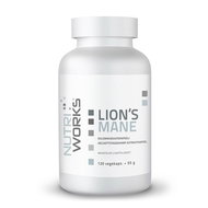 NutriWorks Lion´s Mane 120 capsules - Dietary Supplement