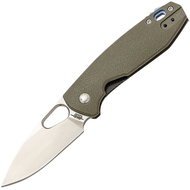 JKR Closing knife, 6,7 cm, ABS, green - Pocket Knife