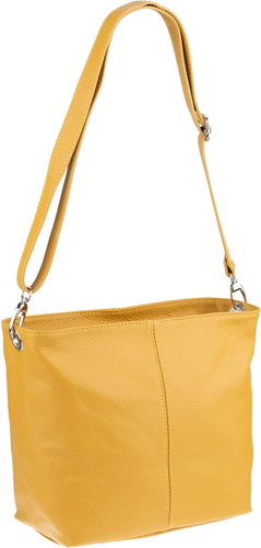New handbag Prisca Gialla Scura - Handbag - Main image