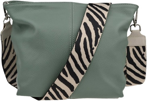 Nova bag Prisca Khaki with additional strap VI - Handbag - Main image
