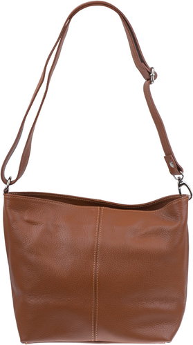 New handbag Prisca Marrone Chiaro - Handbag - Main image