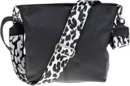 Nova bag Prisca Nera with additional strap - Handbag