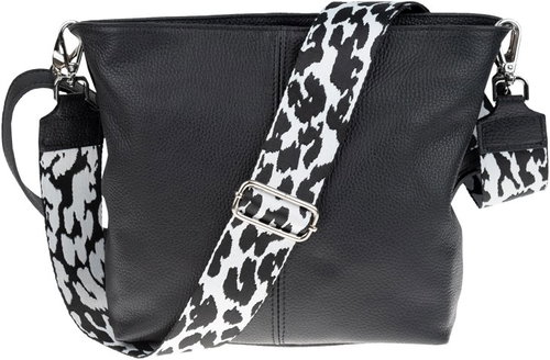 Nova bag Prisca Nera with additional strap - Handbag - Main image