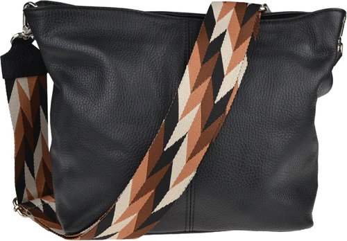 Nova bag Prisca Nera with additional strap II - Handbag - Main image