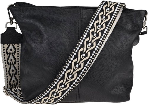 Nova bag Prisca Nera with additional strap III - Handbag - Main image