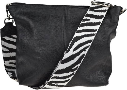 Nova bag Prisca Nera with additional strap V - Handbag - Main image