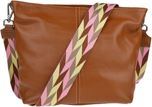 Novabag Prisca Camel with additional strap II - Handbag - Main image