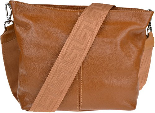 Nova bag Prisca Camel with additional strap V - Handbag - Main image