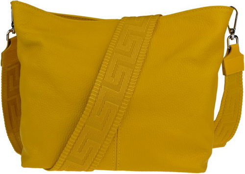 Nova bag Prisca Gialla Chiaro with additional strap - Handbag - Main image