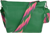 Nova bag Prisca Verde Chiaro with additional strap - Handbag