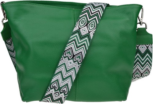 Nova bag Prisca Verde Chiaro with additional strap V - Handbag - Main image