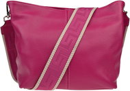 Nova bag Prisca Fuxia Scura with additional strap - Handbag