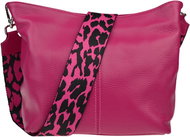 Nova bag Prisca Fuxia Scura with additional strap III - Handbag