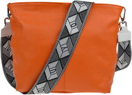 Novabag Prisca Arancione with additional strap III - Handbag