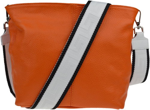 Novabag Prisca Arancione with additional strap IV - Handbag - Main image