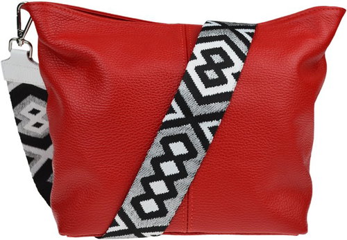 Novabag Prisca Rossa Chiaro with additional strap VII - Handbag - Main image