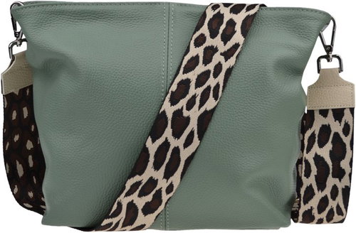 Nova bag Prisca Khaki with additional strap - Handbag - Main image