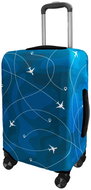 Kufryplus Obal na kufr H669 Airplanes S - Obal na kufr