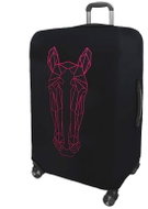 Kufryplus Suitcase cover K001 Horse L - Luggage Cover