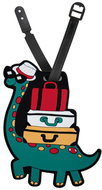 Kufryplus Name tag for suitcase LTD197 Dinosaurus - Luggage Tag