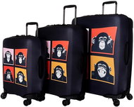 T-class® Set of 3 suitcase covers, monkey - Luggage Cover