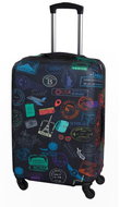 BERTOO Suitcase cover Travel dark XL-XXL - Luggage Cover