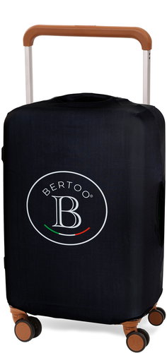 BERTOO Napoli Suitcase cover with wide handle black XL - Luggage Cover - Main image