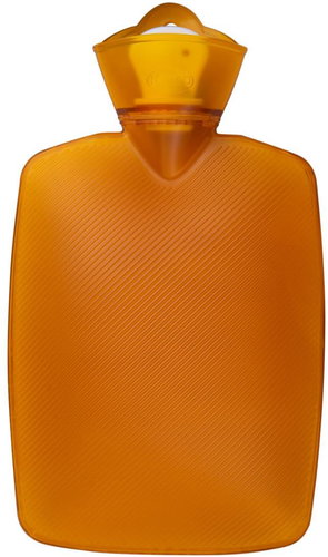 Hugo Frosch Classic Plant thermophore transparent, orange - Heat Pad - Main image