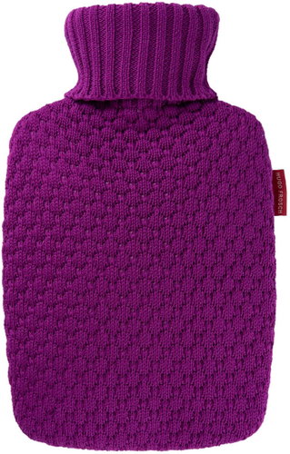 Hugo Frosch Eco Classic Comfort thermoform with organic cotton cover, purple - Heat Pad - Main image