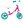 Unicon balance bike, pink
