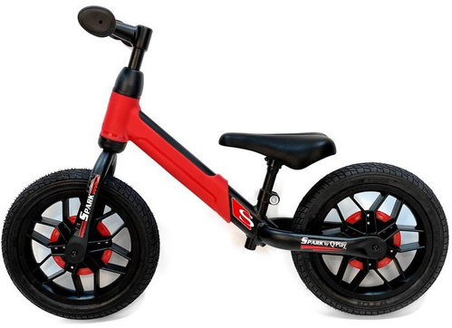 QPLAY Spark red, age 3-6 years, up to 30 kg - Balance Bike - Main image